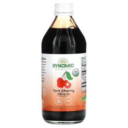 Фрукты и ягоды Dynamic Health, Once Daily Tart Cherry, Ultra 5X, вишня, 100% концентрированный сок, 473 мл (16 жидк. унций)