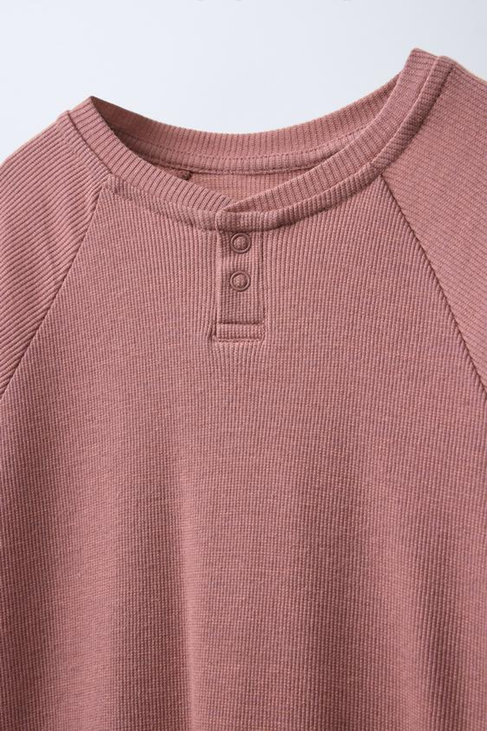 ZARA ПИЖАМА ИЗ СМЕСОВОЙ МЕРИНОСОВОЙ ШЕРСТИ, РОЗОВЫЙ