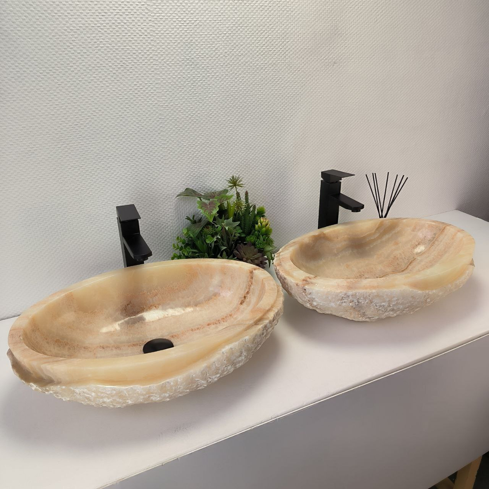 Раковина из оникса ПАРА! Oval Marmo Yellow OO-62705 58*38*15 0102
