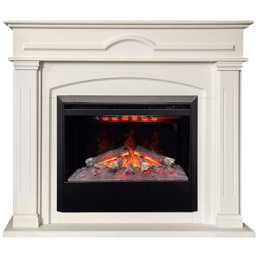 Каминокомплект Real Flame Mirra 26 WT с очагом 3D Helios 26 SBG