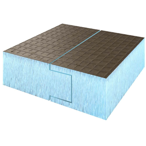 Панель Ruspanel RPG Basic на основе экструдированного пенополистирола H односторонняя 2485х585х30 мм