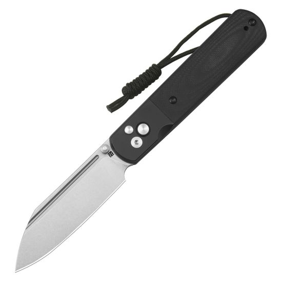 Нож Artisan Cutlery 1875P-BK Holm клинок из стали AR-RPM9, рукоять G-10