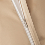 Комплект постельного белья Однотонный Сатин Премиум широкий кант OCPK026