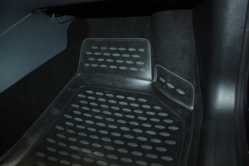 Коврики Standard, в салон SEAT Leon 10/2007- , 4 шт. (полиуретан, чёрные) Element.NLC.44.02.210