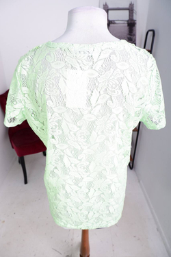 Блузка Gina Benotti кружевная, маркировка L, визуально на 50/52 размер