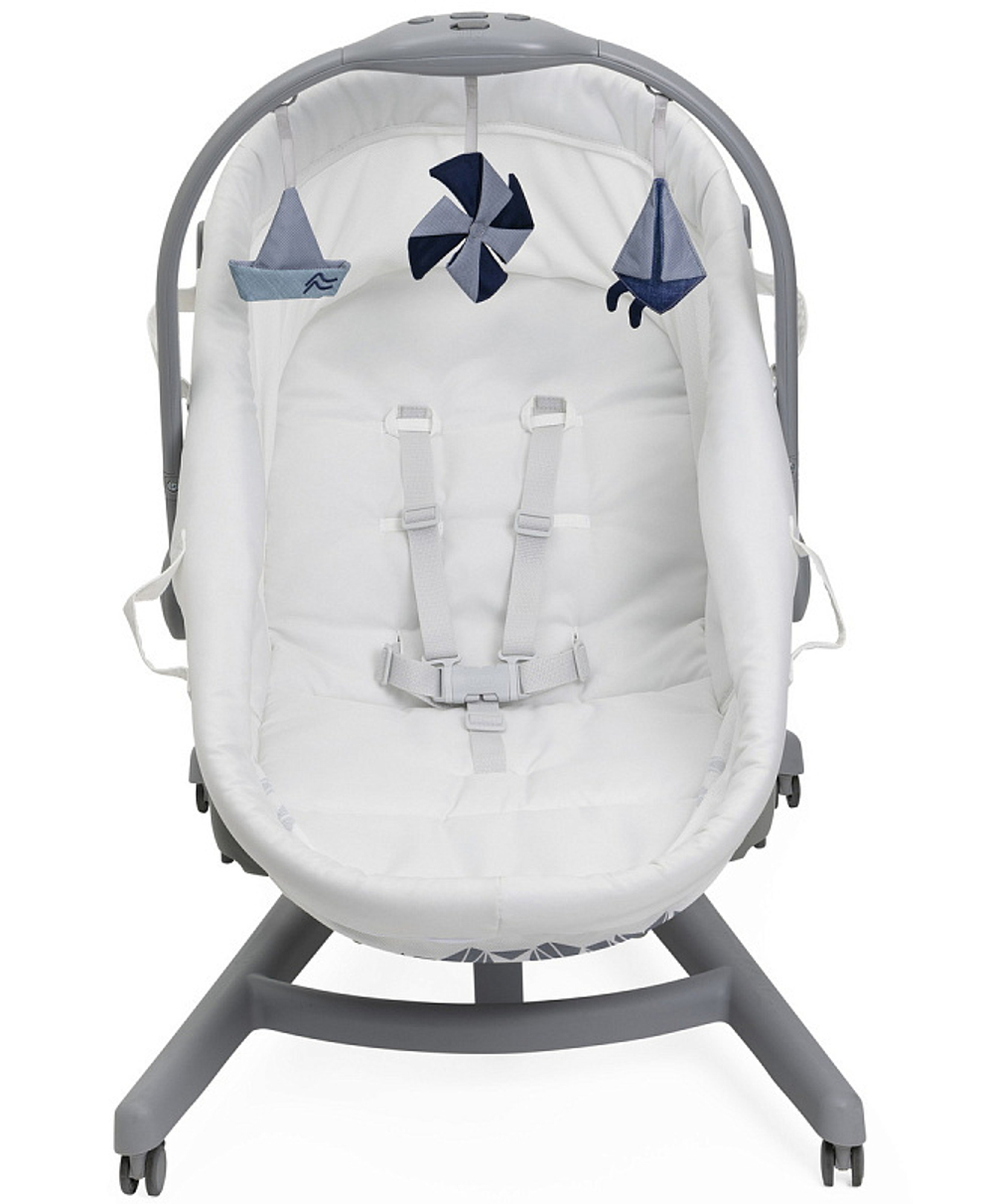 Детская кроватка-стульчик Chicco Baby Hug Pro 5 в 1 White Cream