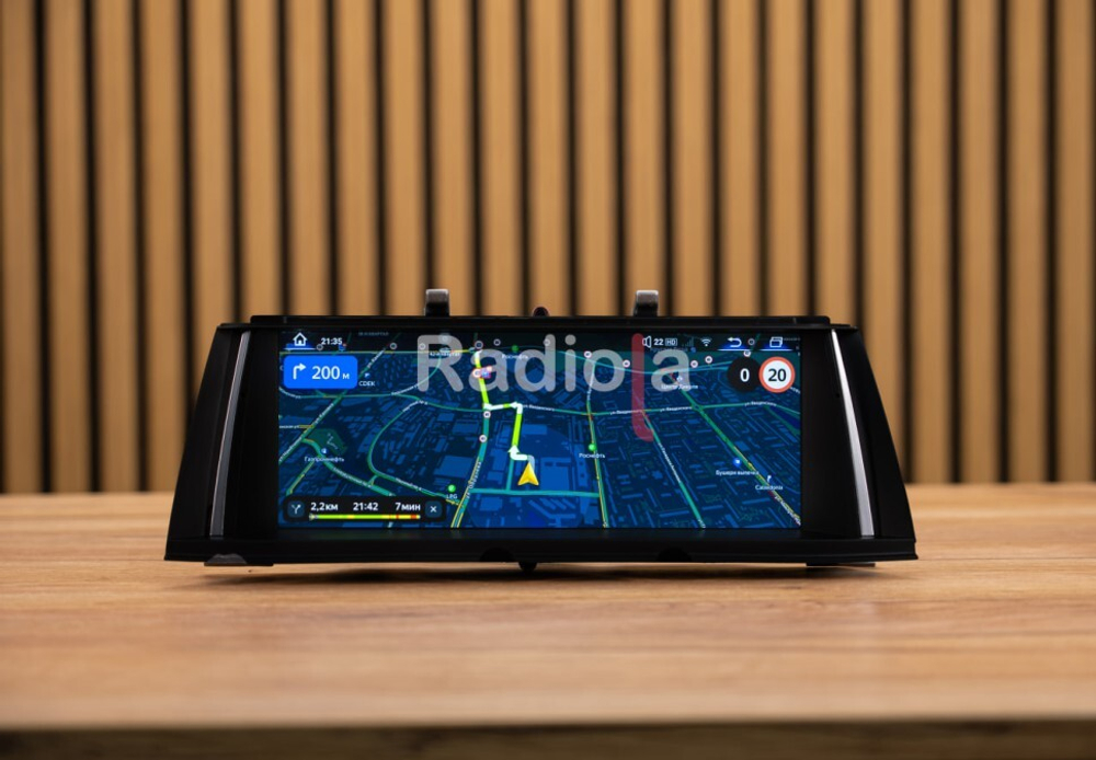 Магнитола для BMW 5-серия F10 2013-2016 NBT - Radiola RDL-6218-L монитор 10.25" на Android 13, 8+128Гб, CarPlay, 4G SIM-слот