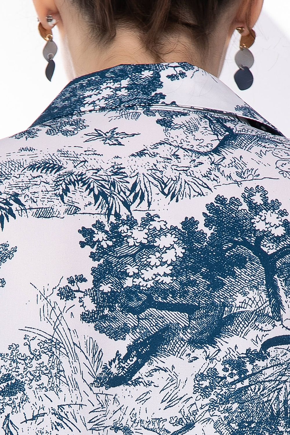 Платье "Сьюзан" (вайт/блю) П8161 LT Collection