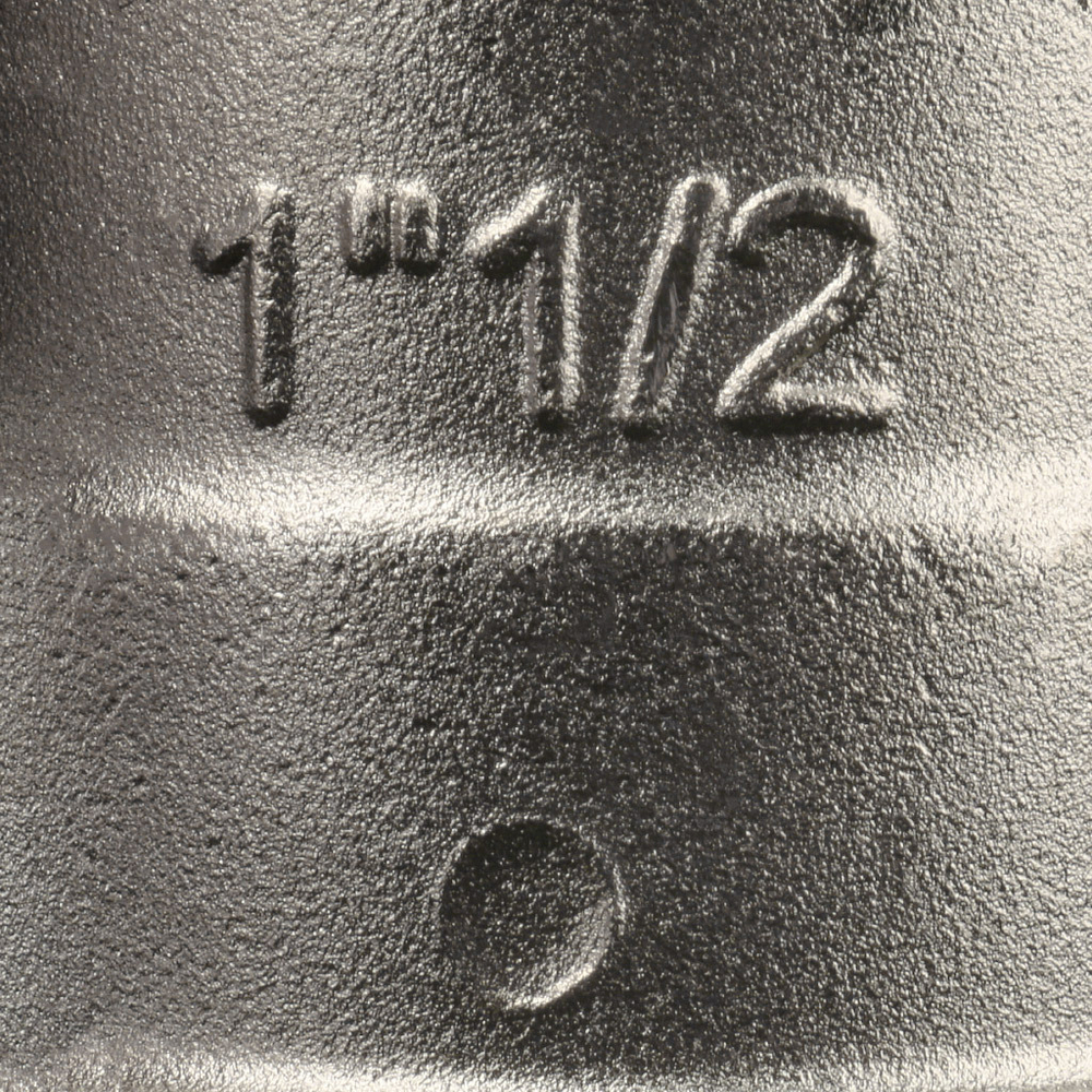 Угольник STOUT ВВ 1 1/2" никель