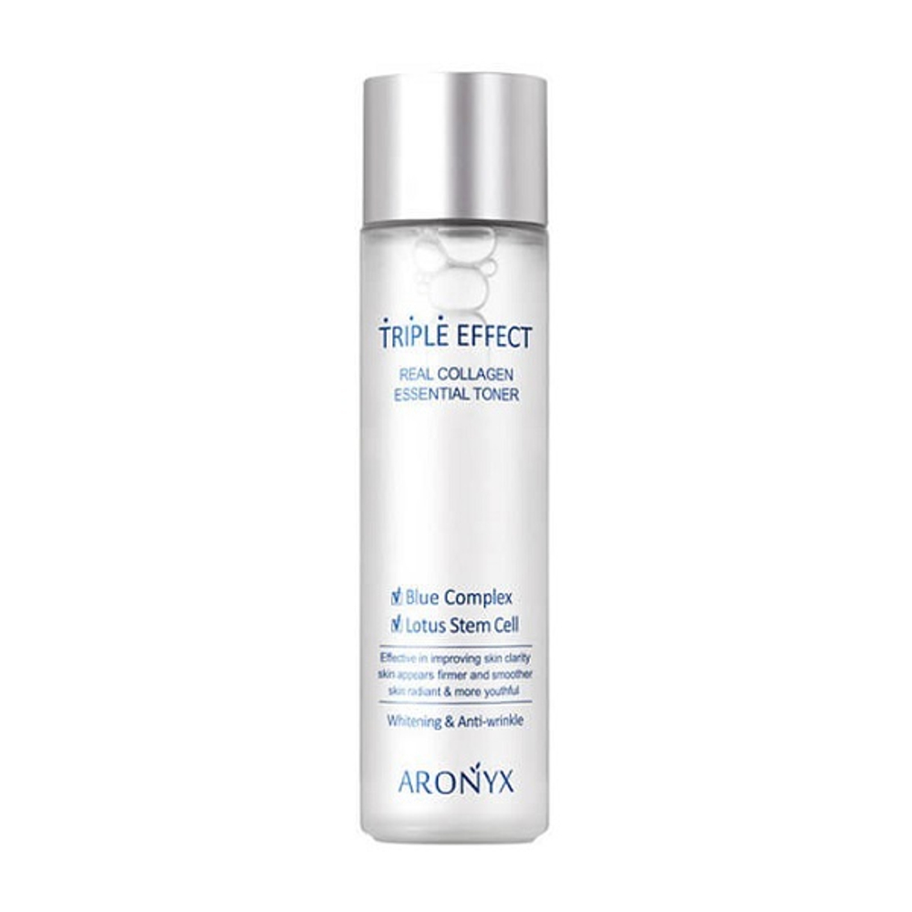 Тоник для лица с морским коллагеном Тройной эффект Aronyx Triple Effect Toner 150мл