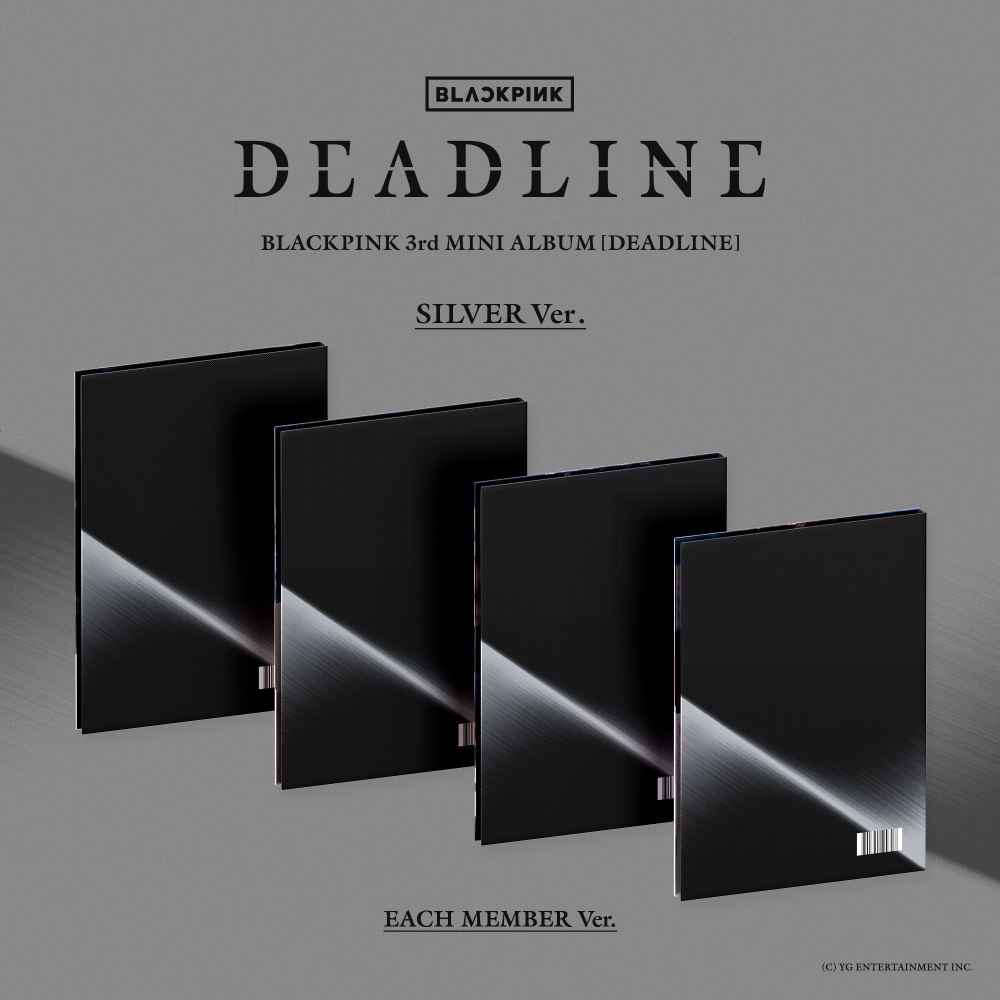 Альбом BLACKPINK - 3rd Mini Album [DEADLINE] (SILVER Ver.)