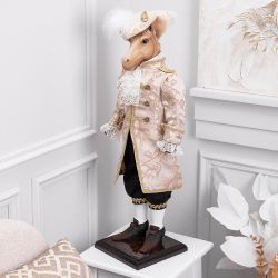 Кукла интерьерная коллекционная Конь Аристократ