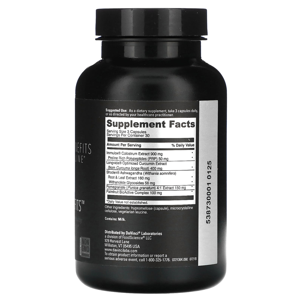 DaVinci Laboratories, Benefits Line, Amyloid Benefits, 90 капсул