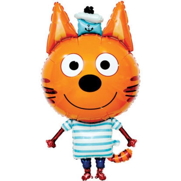 Фольгированная фигура «Коржик (три кота)» 86 см