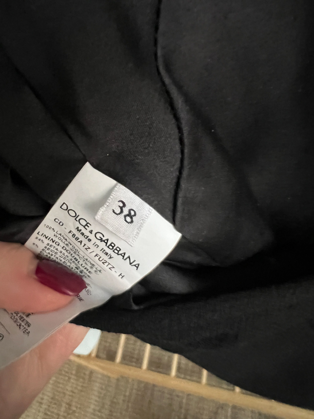 Шерстяное платье Dolce&Gabbana, XS