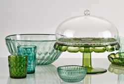 Чаша Vanity, Ø21 см, бирюзовая