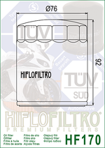 Фильтр масляный HF170B Hiflo