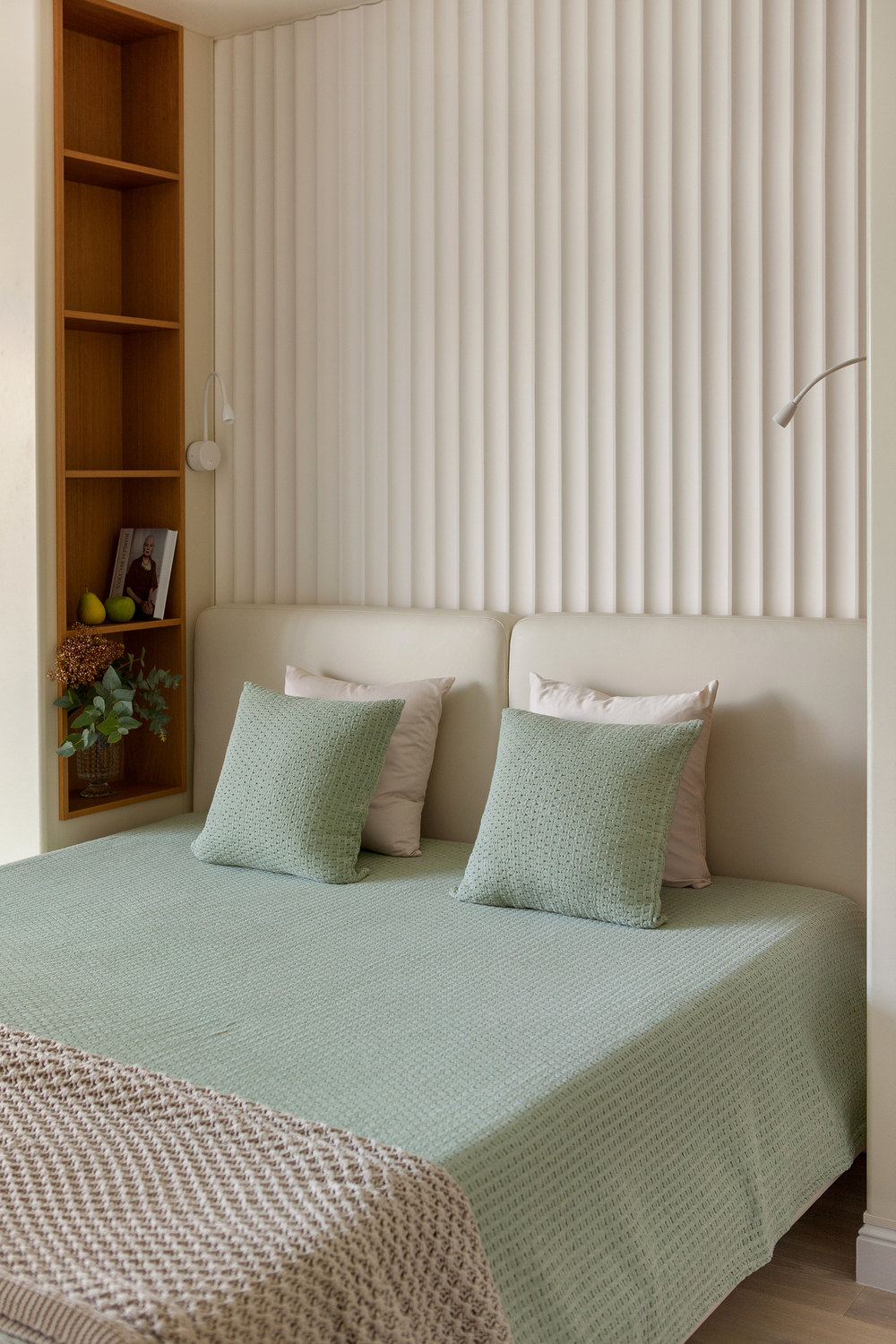 Покрывало 240x260 Luxberry Vegan зеленое