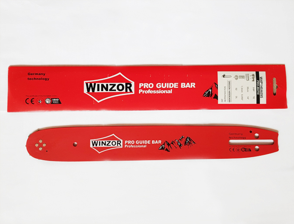 Шина пильная 3/8", 52-зв, 1.3-мм 14"/35-см (P-350/351, Pro, оригинал) [Winzor]