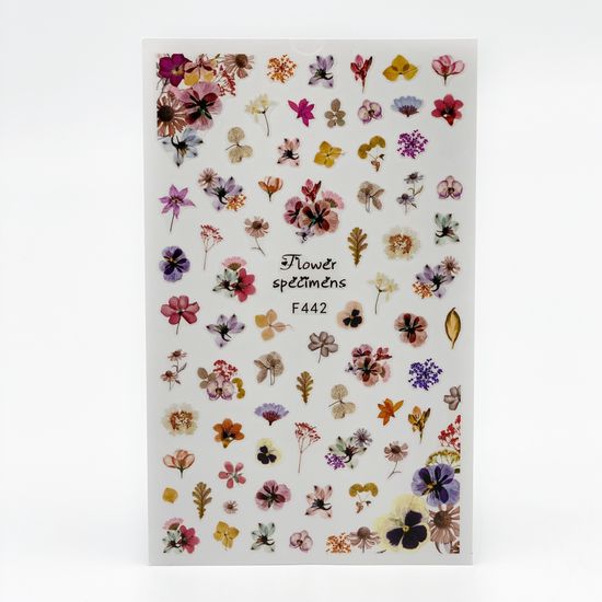 Наклейки для ногтей №F442