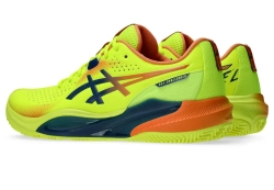 Мужские кросовки для Padel Asics Gel-Challenger 15 Padel L.E. - safety yellow/twilight blue