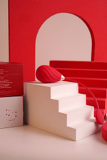 Виброяйцо Magic Sundae красное