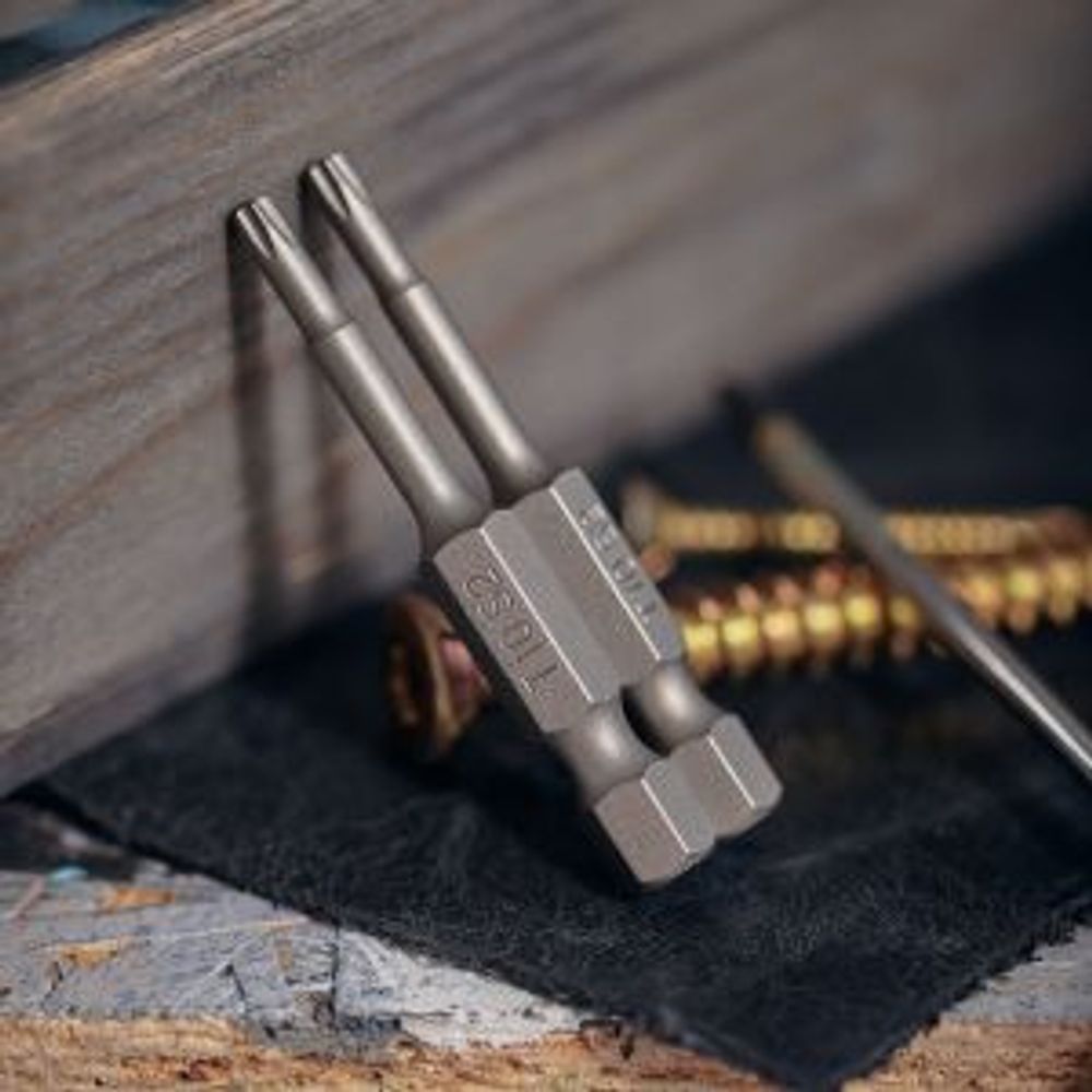 Бита для шуруповерта Torx T10х50 мм (2 шт./уп.) KRANZ