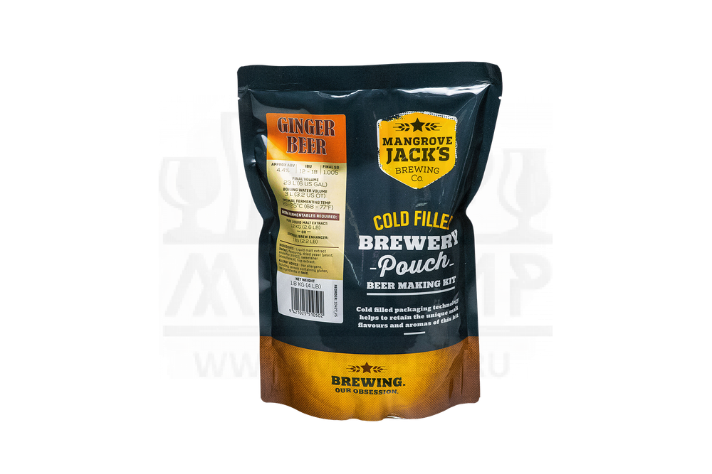 Солодовый экстракт Mangrove Jack's Traditional Series "Ginger Beer", 1,8 кг