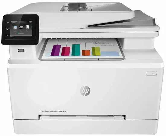 HP МФУ HP Color LaserJet Pro MFP M283fdw (7KW75A) {A4, 21стр/мин, 600x600 dpi, 256Мб, duplex, сетевой, WiFi, USB2.0, AirPrint)
