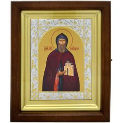 Икона Даниила Московского, писанная в монастыре.