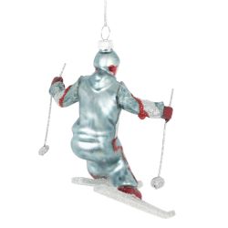 GAEM Украшение новогоднее "Лыжник", L11 W9 H12 см