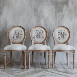 Стул Объект мечты Монограмма буквы Y