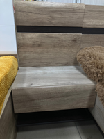 Тумба прикроватная №2 Ультра серый крафт/дуб приморский