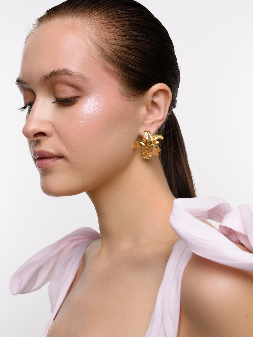 Серьги "Iris Gloss" Gold