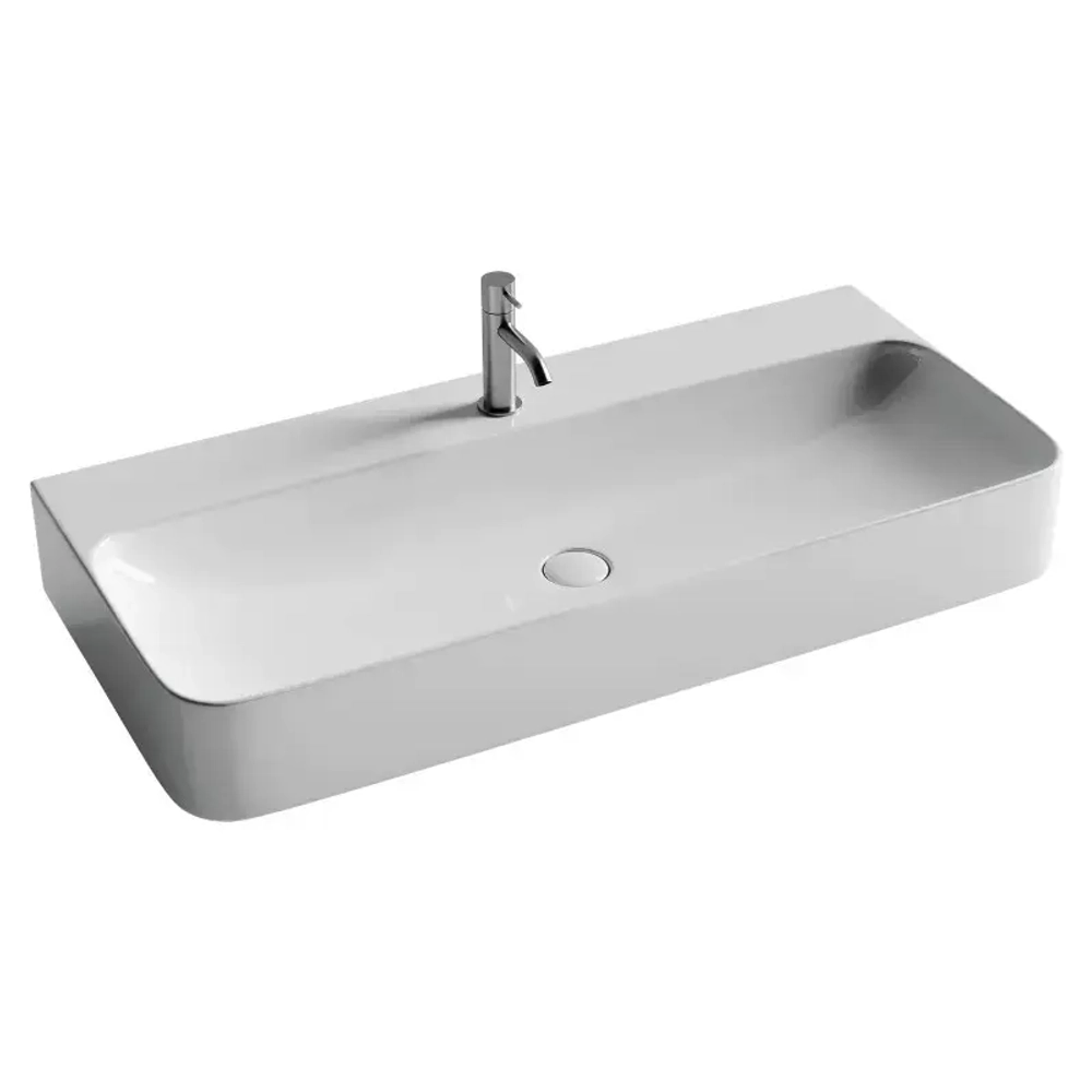 Раковина Ceramica Nova Aura 102 см CN2007 белая