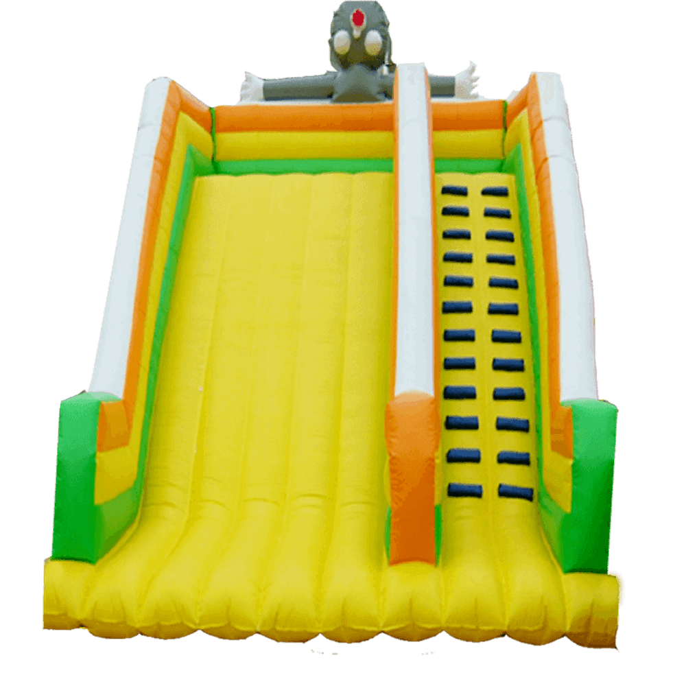 Детский надувной батут-горка "Иноплоник"