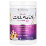 Vitauthority, Multi Collagen Protein +, персик и манго, 285 г (10 унций)