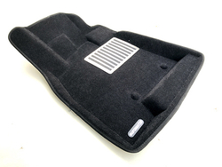 Коврики салона для MITSUBISHI Pajero IV (2006-2019) Euromat 3D Lux черные. Арт. EM3D-003610