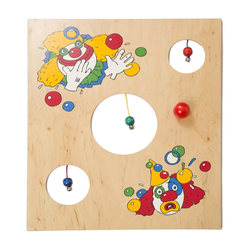 Полифункциональный комплекс с игровыми панелями, мобильной стойкой и основаниями