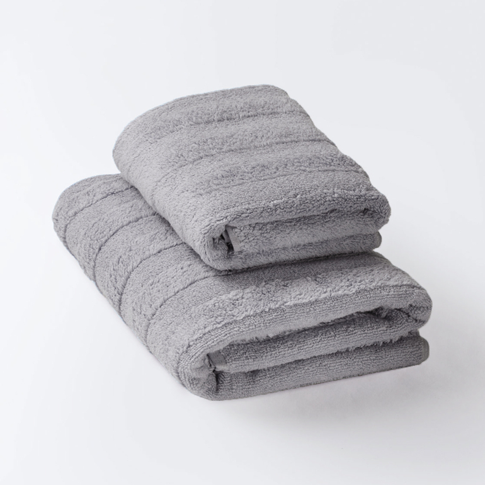 Набор полотенец Авеню 70х130 + 50х90 серый