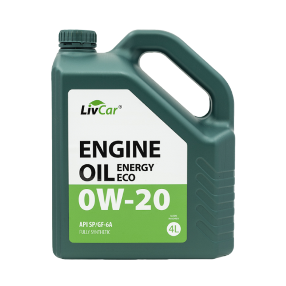 Масло моторное синтетическое LIVCAR 0W20 ENGINE OIL ENERGY ECO  4л