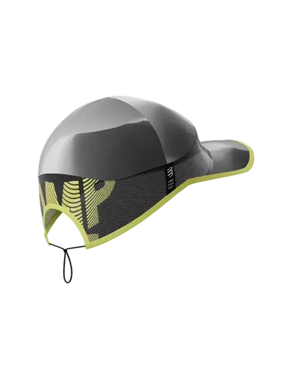 Pro Racing Cap Black White Print