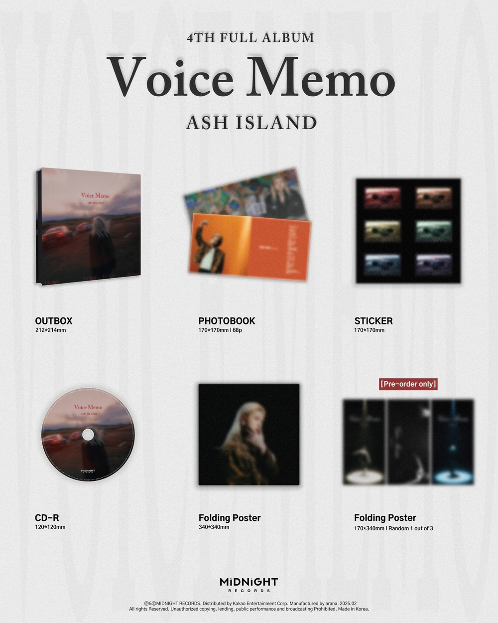 Альбом Ash Island - 4th Album [Voice Memo]