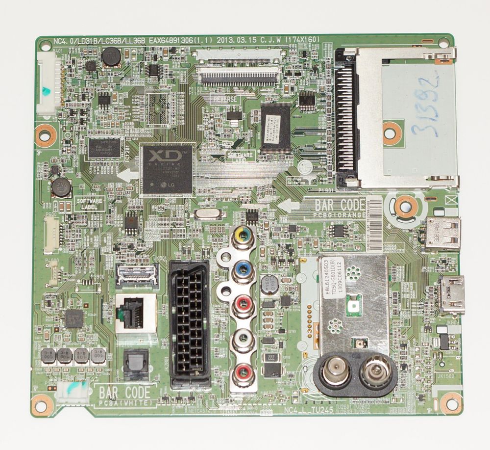 EAX64891306(1.1) EBR76922732 mainboard телевизора LG