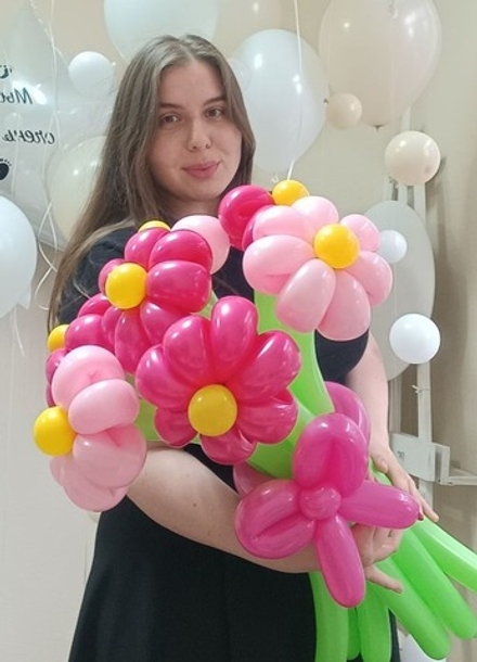 Букет 7 ромашек 2.0