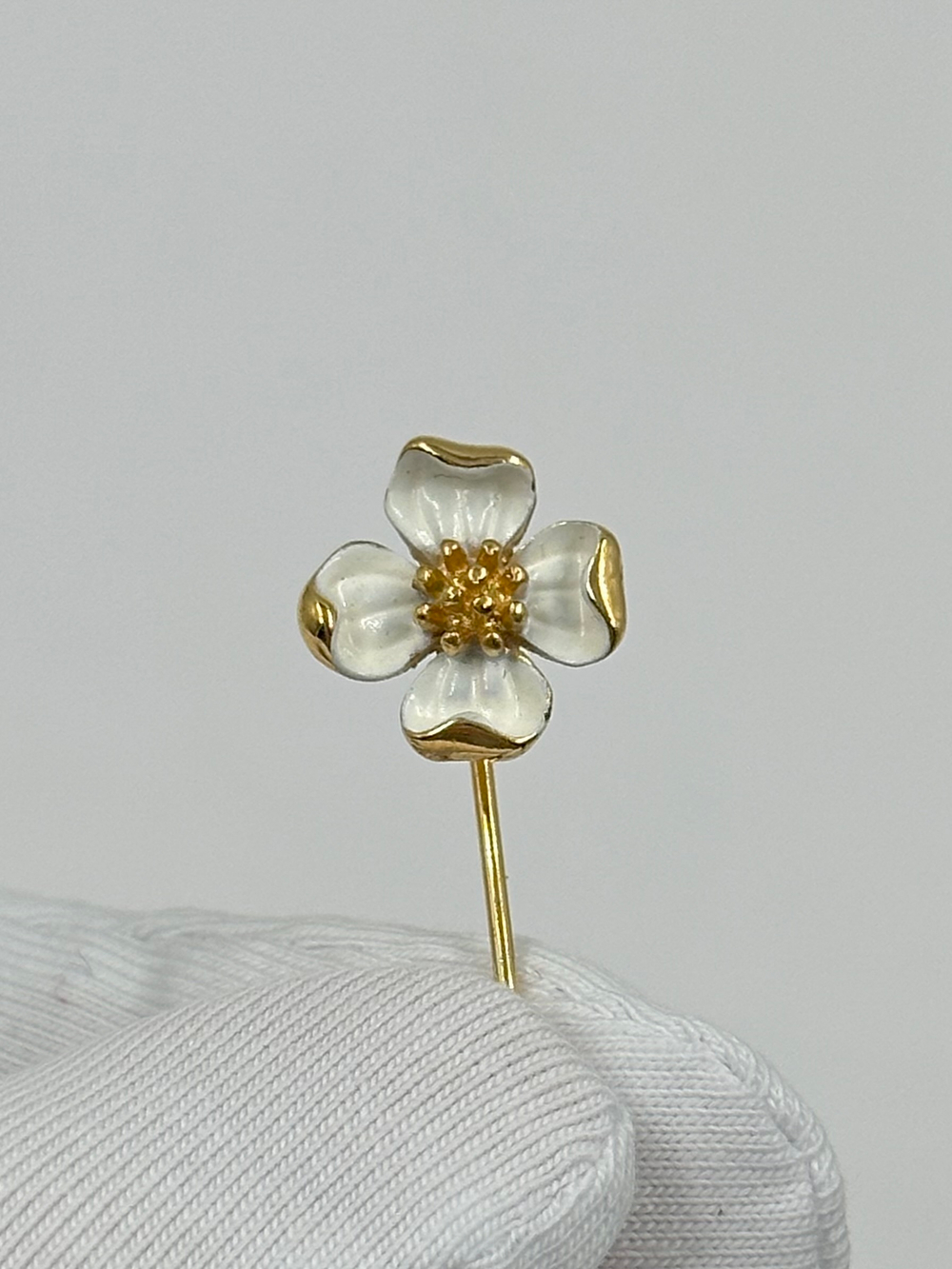 Брошь булавка Цветок Trifari