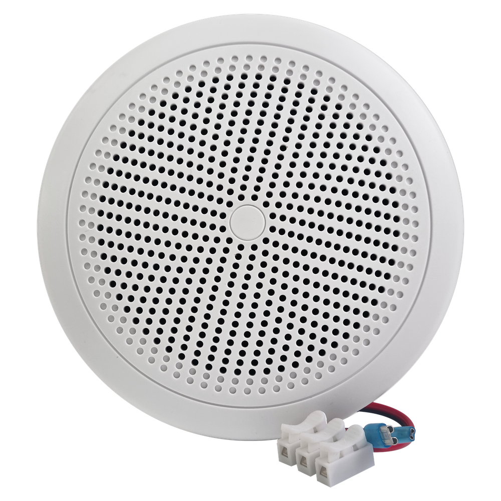 Комплект влагостойкой акустики для бани и сауны - SW1 White SAUNA SENSOR (круглая решетка)