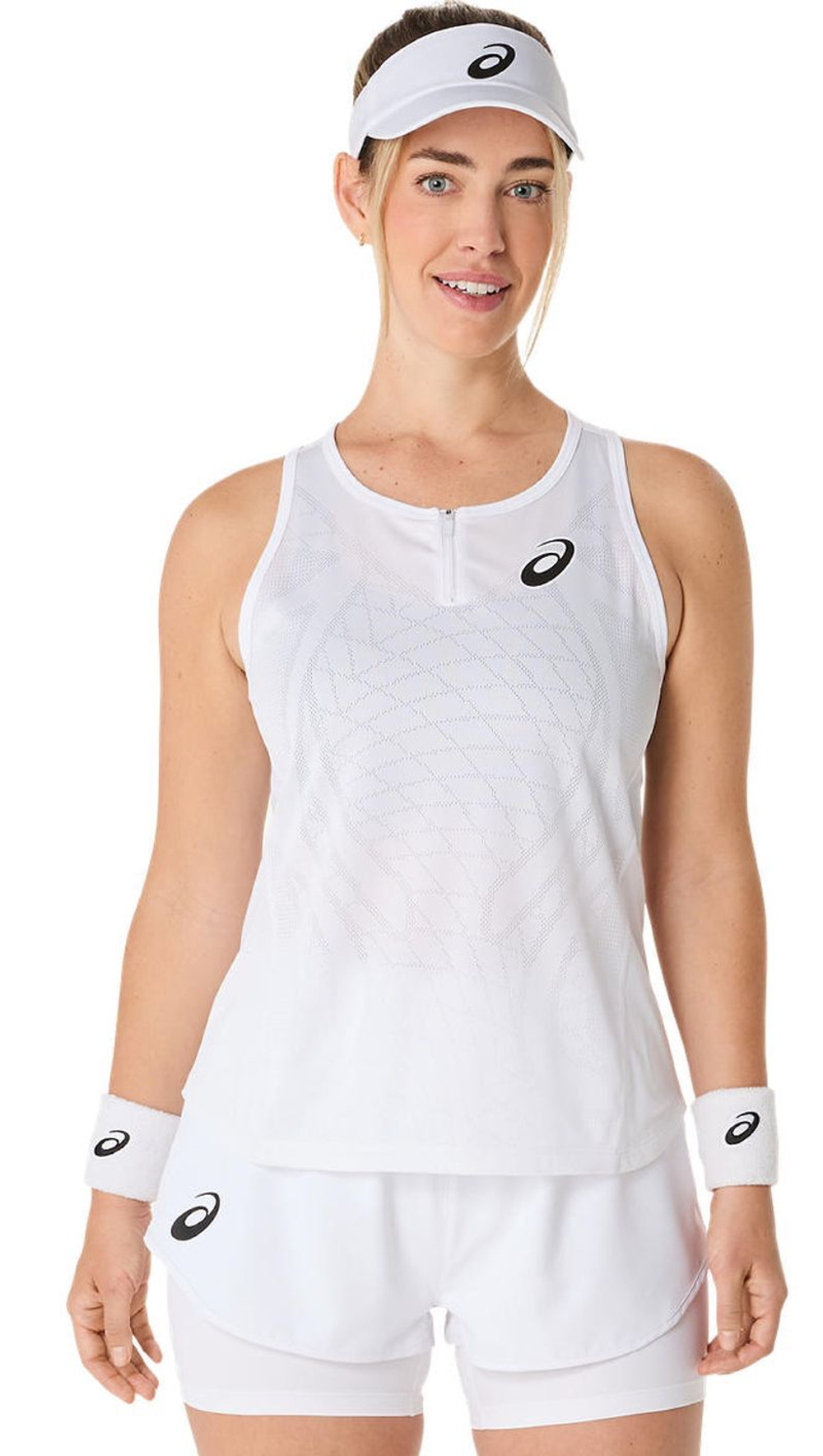 Женский топ теннисный Asics Match Actibreeze Tank - белый