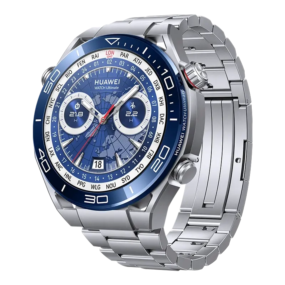 Умные часы Huawei Watch Ultimate, Voyage Blue (CLB-B19)