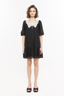 Платье в горошек